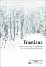 Frostiana SATB Choral Score cover